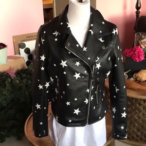 Black stars jacket